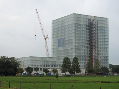 902076 Gezicht op de nieuwbouw van het het Rijksinstituut voor Volksgezondheid en Milieu (RIVM, Helsinkilaan 1, Utrecht ...